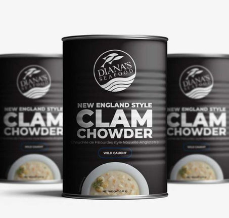 DIANA SEAFOOD'S CLAM CHOWDER CANNED SOUP