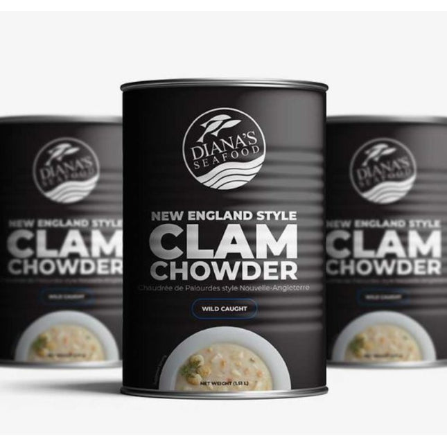 DIANA SEAFOOD'S CLAM CHOWDER CANNED SOUP